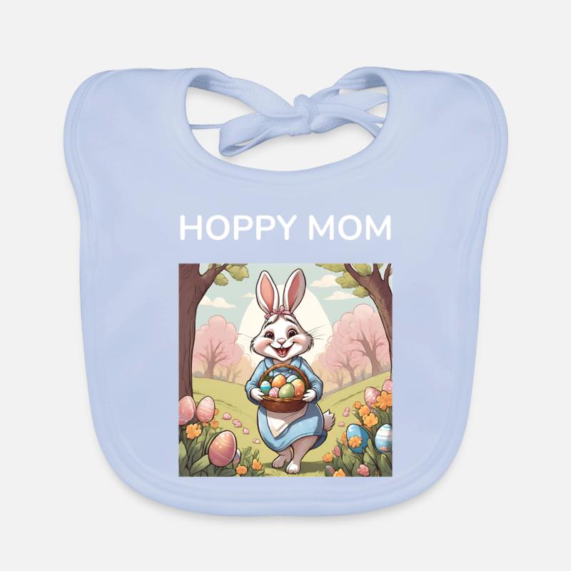 Ostern Mama Mutter Geschenk Baby Bio-Lätzchen