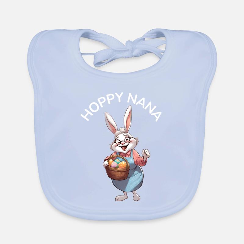 hoppy nana Geschenk Baby Bio-Lätzchen