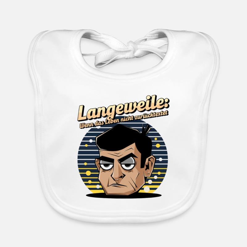 Boredom level extreme 01 Organic Baby Bibs