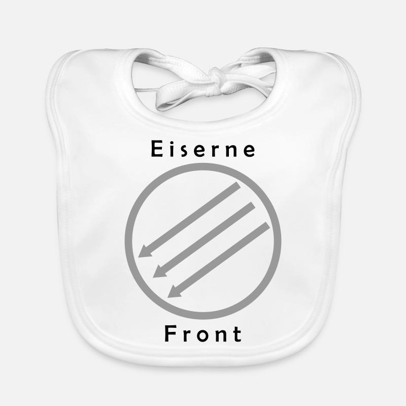 Eiserne Front - Drei Pfeile Baby Bio-Lätzchen