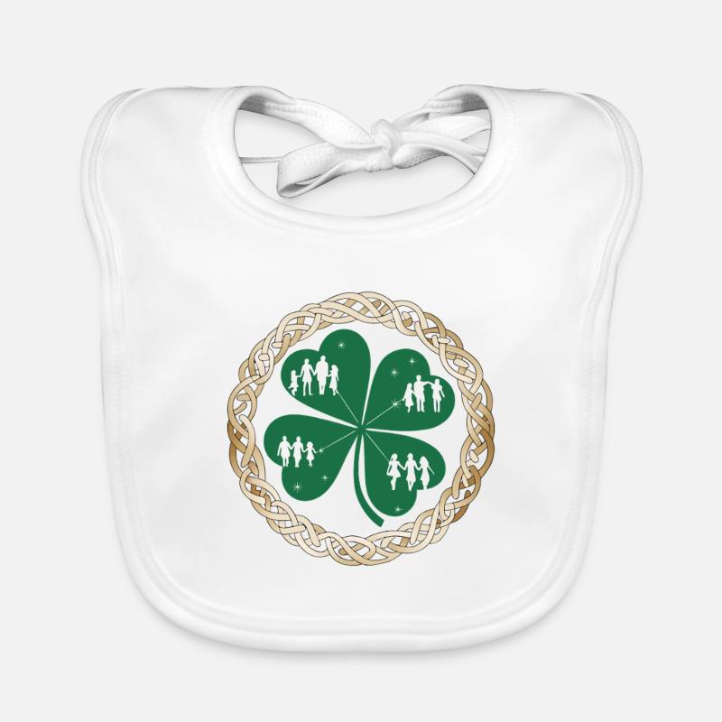 St. Patricks Tag Baby Bio-Lätzchen