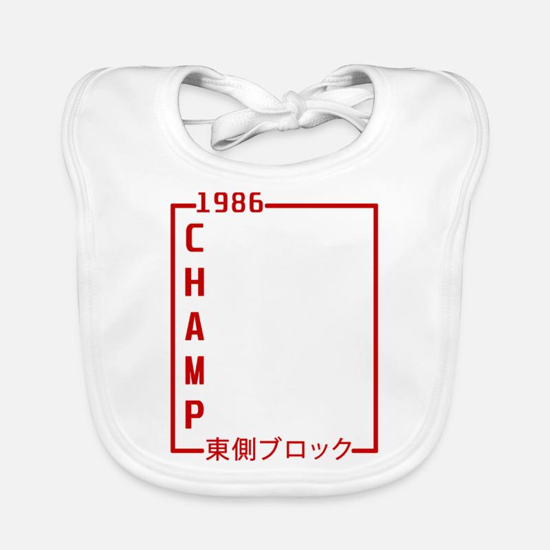 Champ 1986 Chinesisch Design Baby Bio-Lätzchen