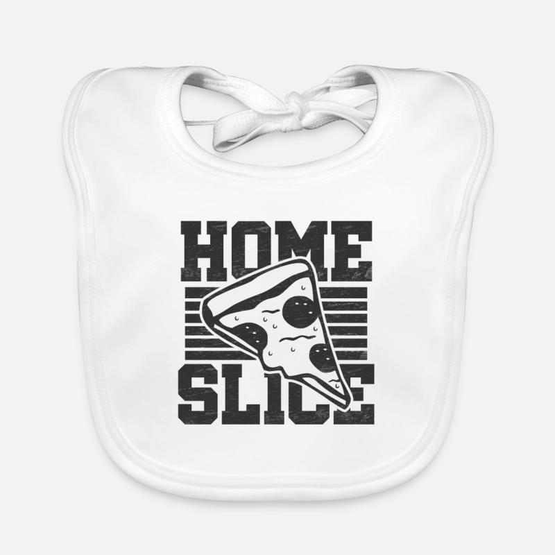 Home slice Organic Baby Bibs