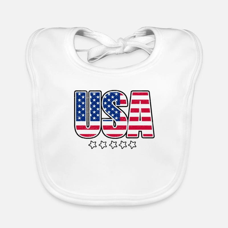 United States Organic Baby Bibs