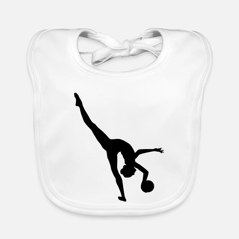 Gymnastik Baby Bio-Lätzchen