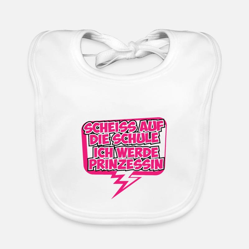 Prinzessin Prinzessinnenshirt Geschenkidee Krone Baby Bio-Lätzchen
