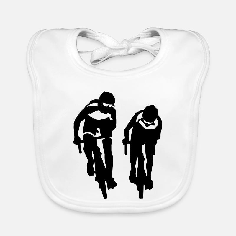 Rennrad Baby Bio-Lätzchen