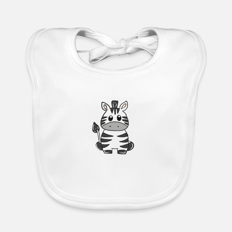 zebra Organic Baby Bibs