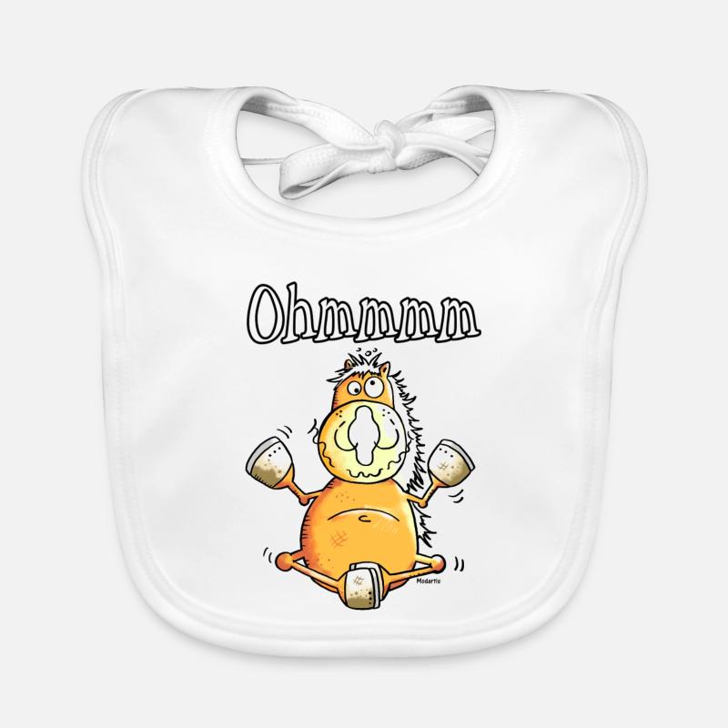 Ohmmmm Pferd - Pferde Baby Bio-Lätzchen