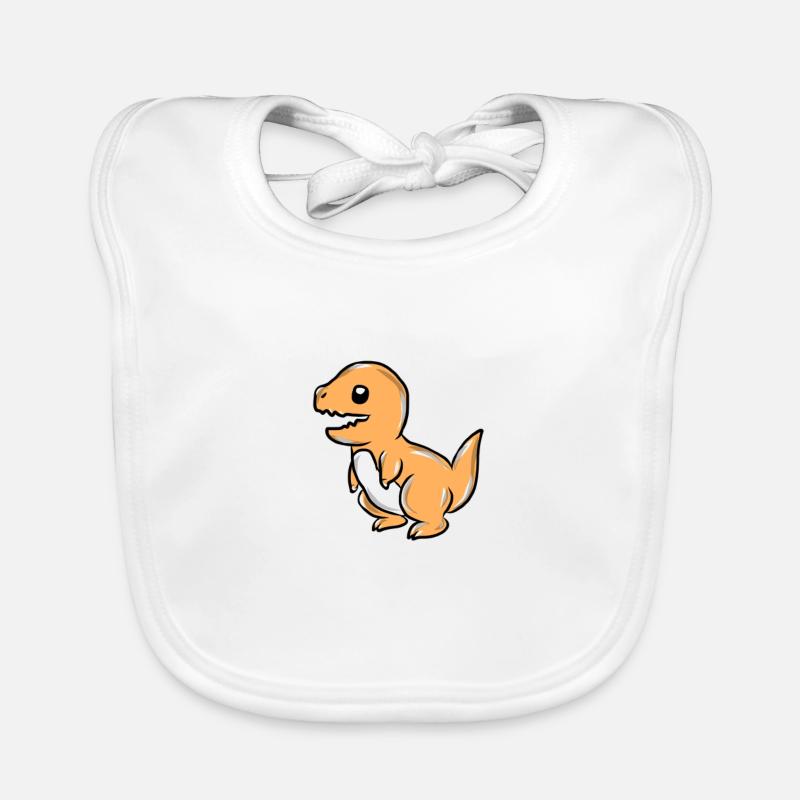 dinosaure Bavoir bio Bébé
