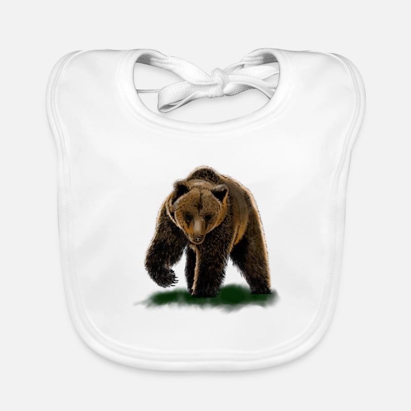 bear Organic Baby Bibs