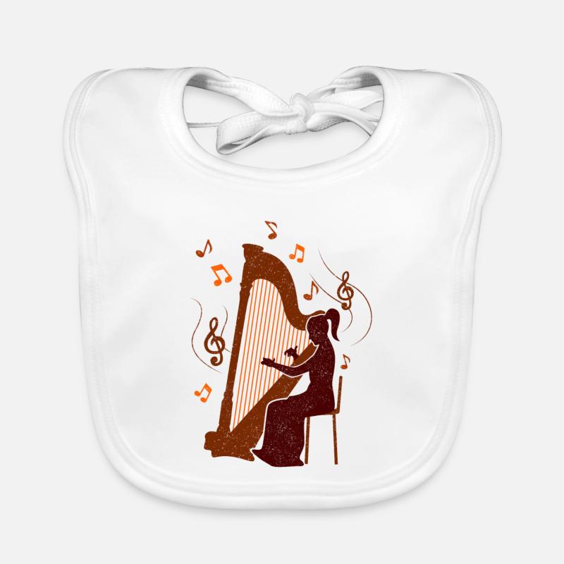Harp - design Organic Baby Bibs