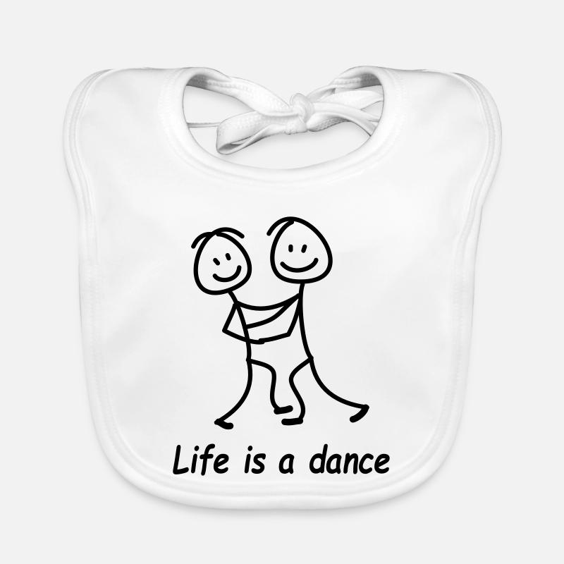 danse Bavoir bio Bébé