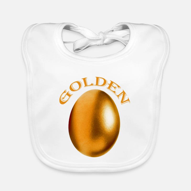 golden egg Organic Baby Bibs