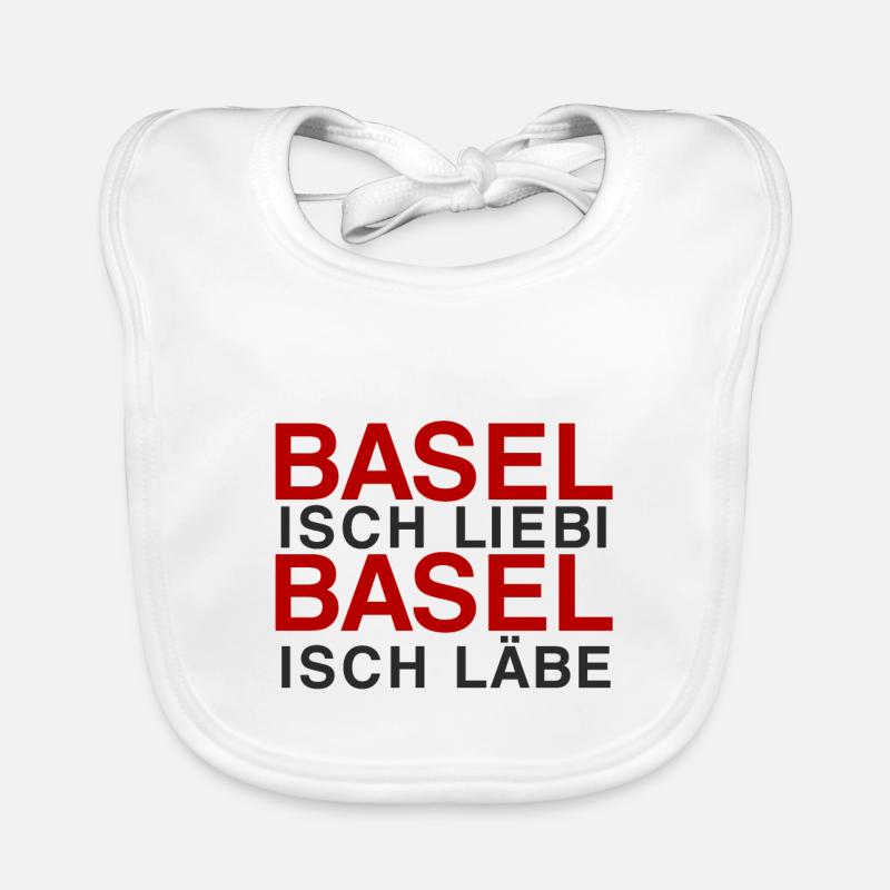 Basel isch Liebi, Basel isch Läbe Baby Bio-Lätzchen