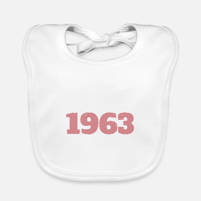 1963 année Bavoir bio Bébé