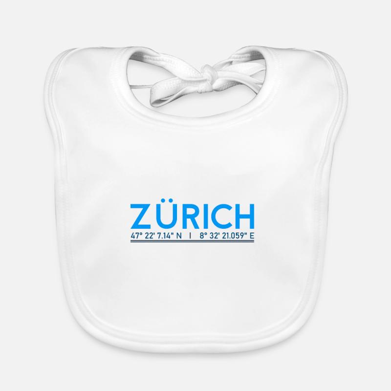 Coordonnées GPS de Zurich Bavoir bio Bébé