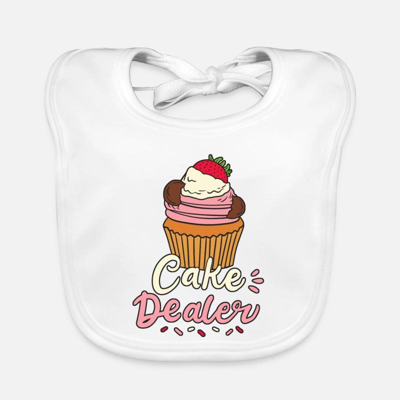 Cake Baker Baking Organic Baby Bibs