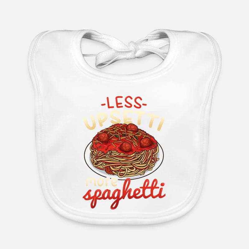 spaghetti Bavoir bio Bébé