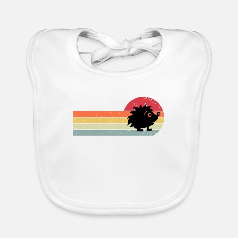 Hérisson Bavoir bio Bébé