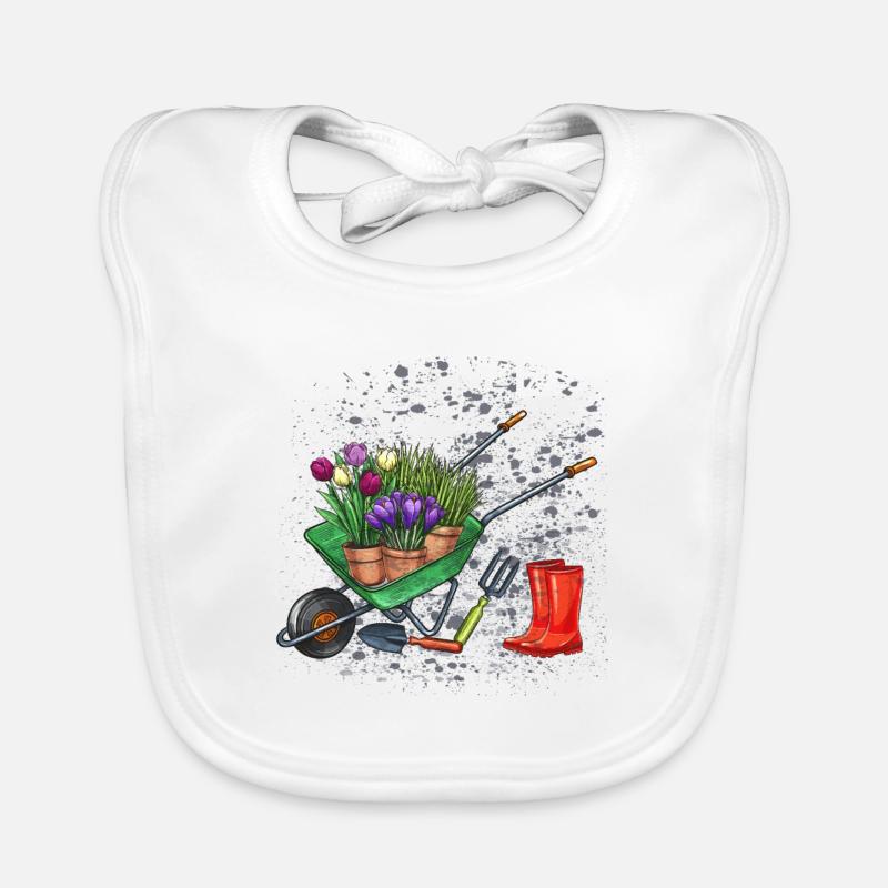 Garten Gärtner Baby Bio-Lätzchen