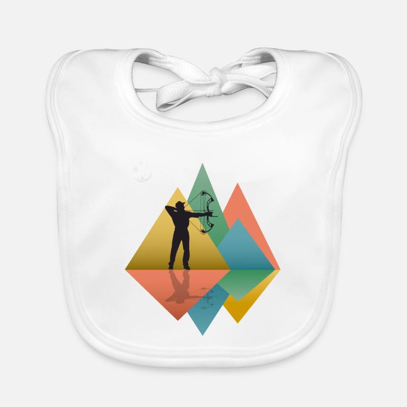 Bogenschießen Herren - Compound Bogen Baby Bio-Lätzchen