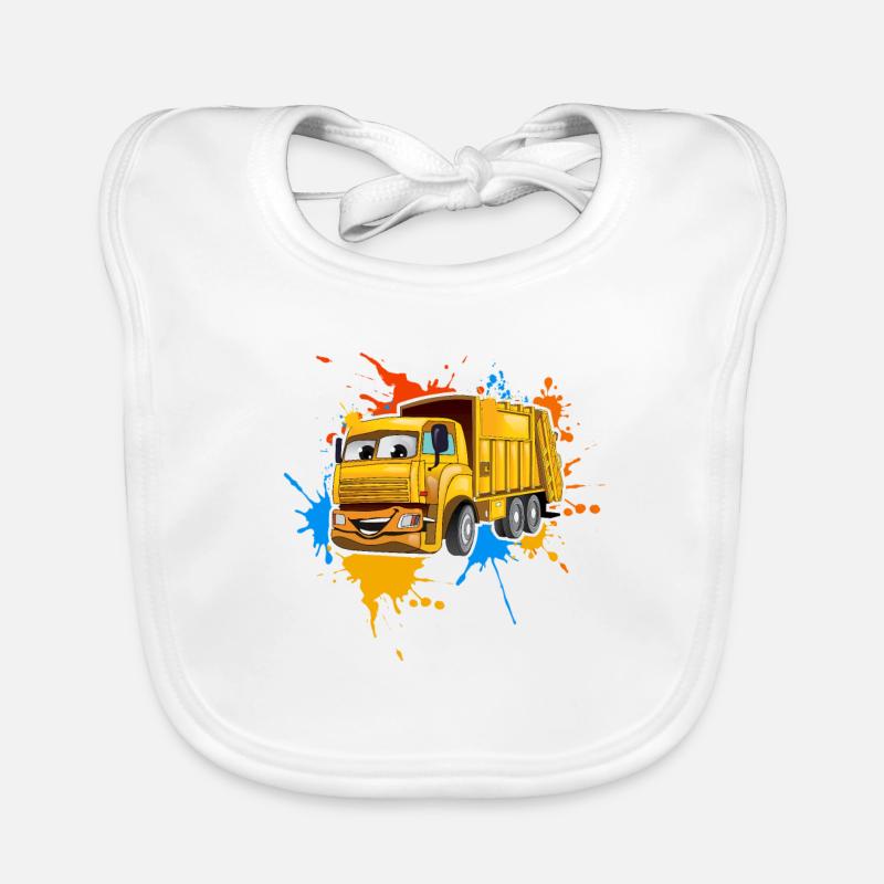 Garbage collection Organic Baby Bibs