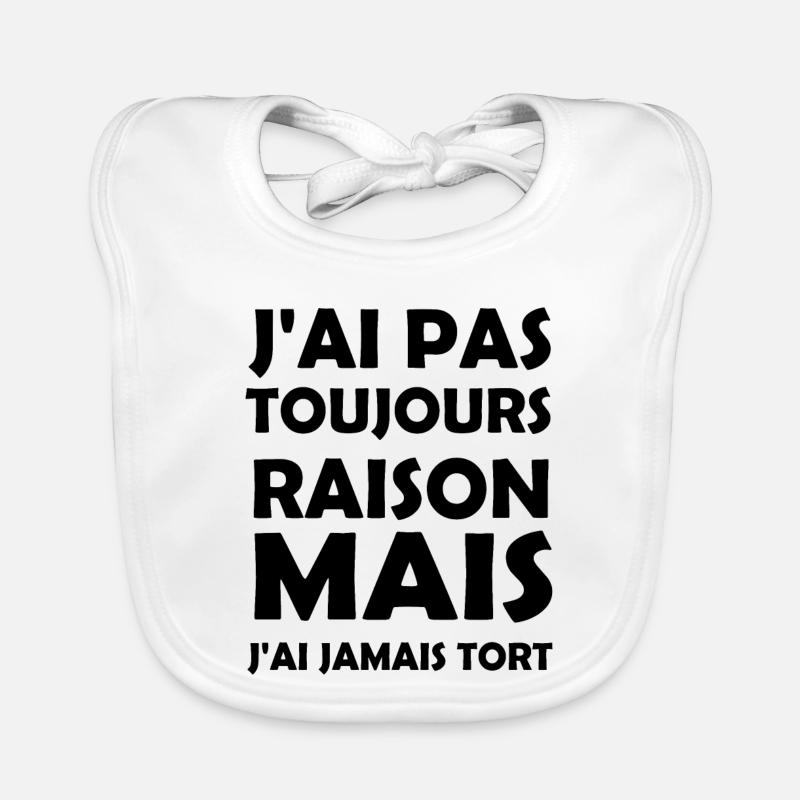 Toujours Raison Bavoir bio Bébé