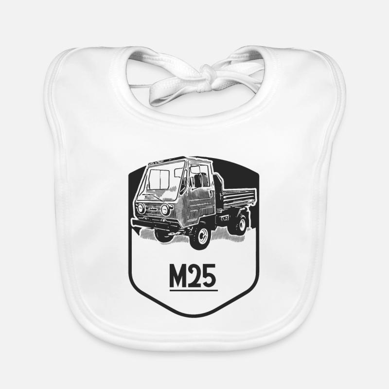 M25 Multicar Baby Bio-Lätzchen