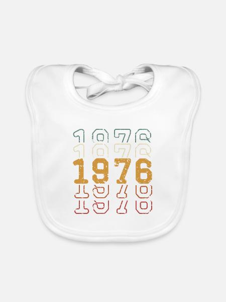1976 - Baby Bio-Lätzchen - Weiß