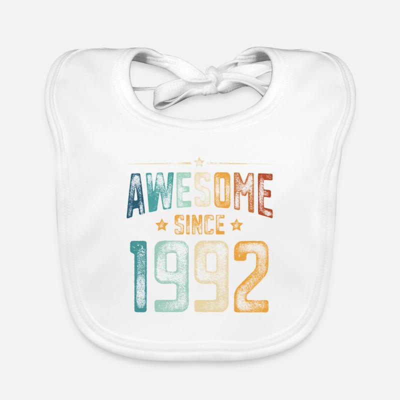 1992 Naissance Année de naissance Bavoir bio Bébé