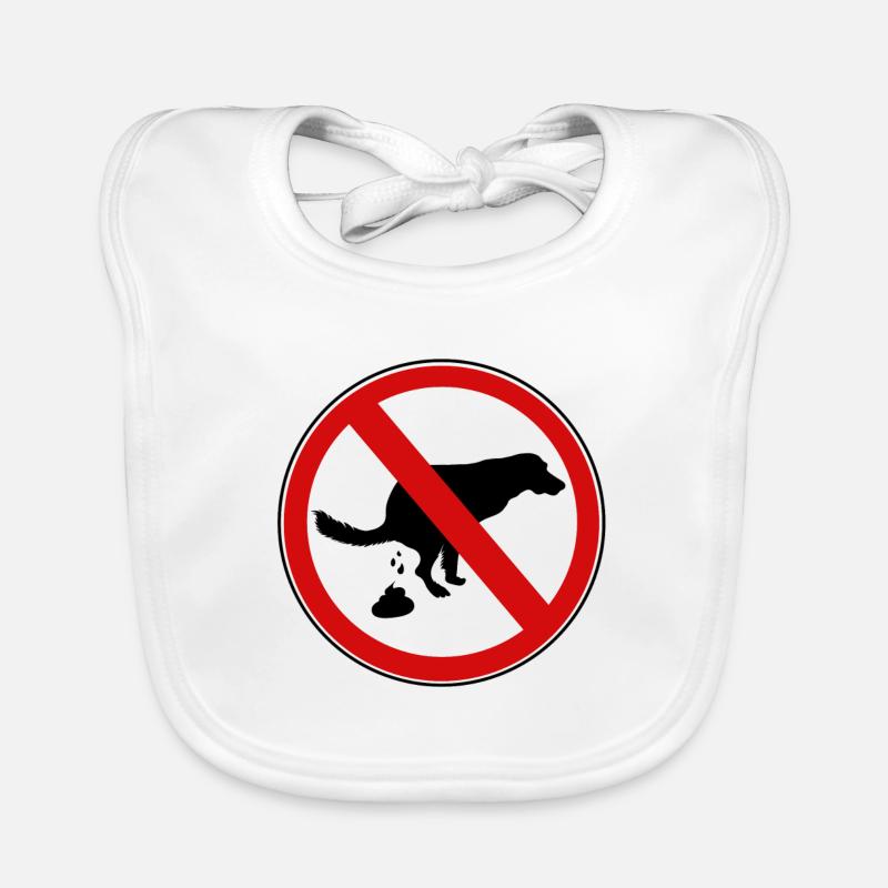 prohibition sign Organic Baby Bibs