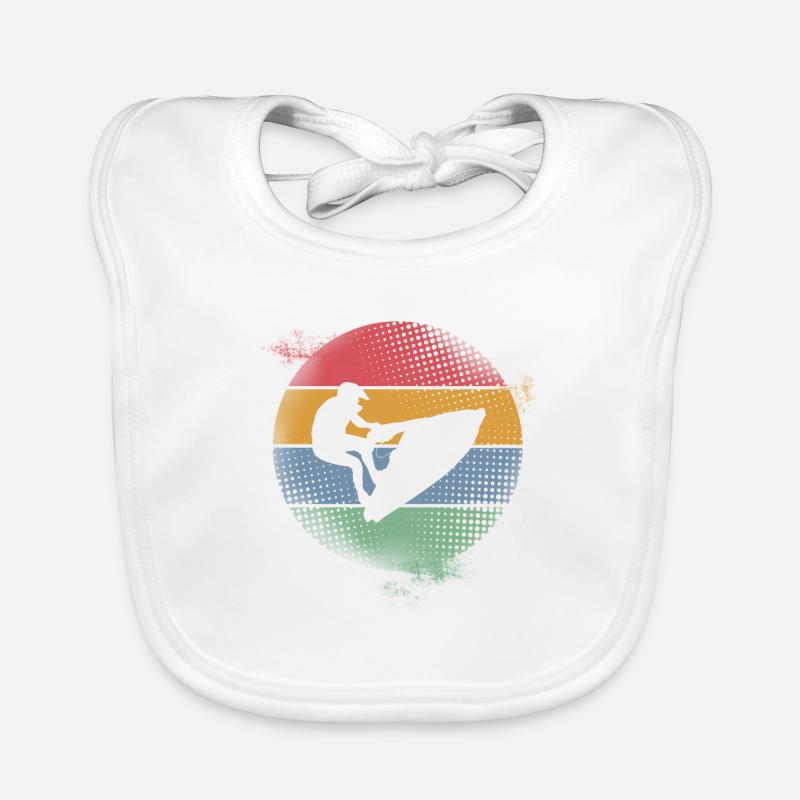 Jet ski Organic Baby Bibs