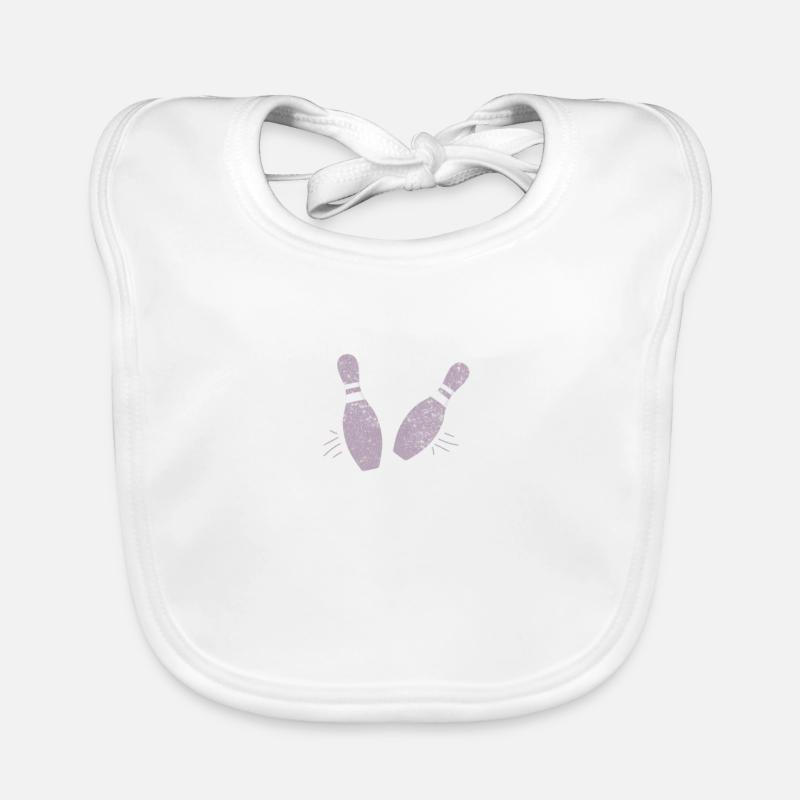 quilles de bowling Bavoir bio Bébé