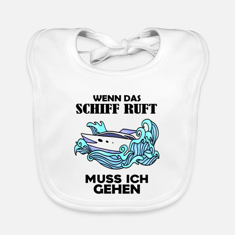 Schiff Schifffahrt Baby Bio-Lätzchen