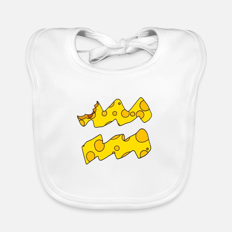 Sternzeichen Wassermann Baby Bio-Lätzchen