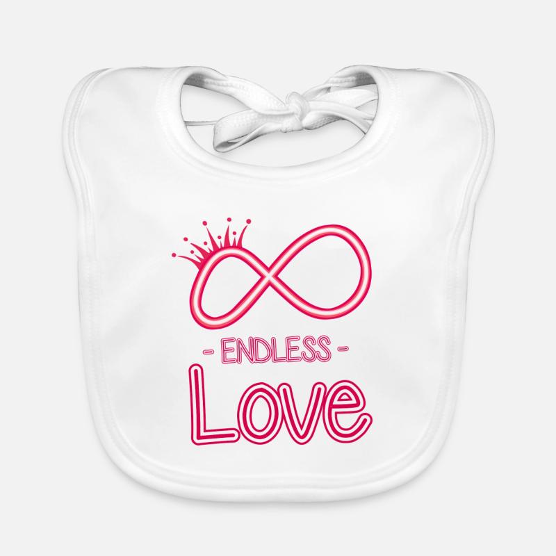 symbole de l’amour éternel Bavoir bio Bébé