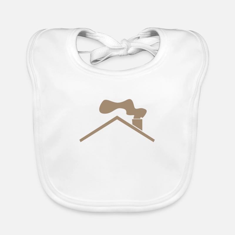 House Roof Organic Baby Bibs