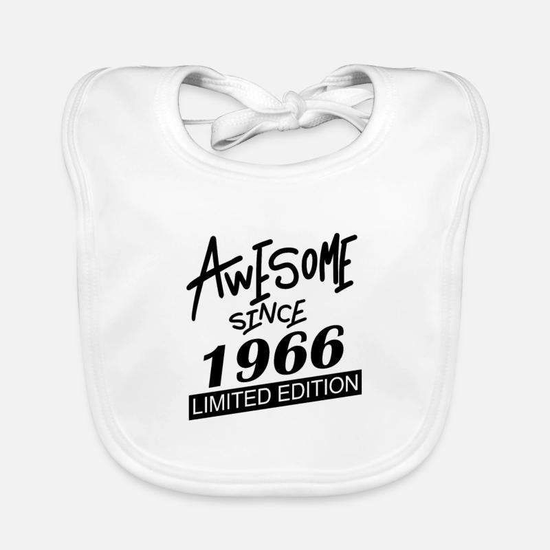 1966 - Born 1966 Organic Baby Bibs