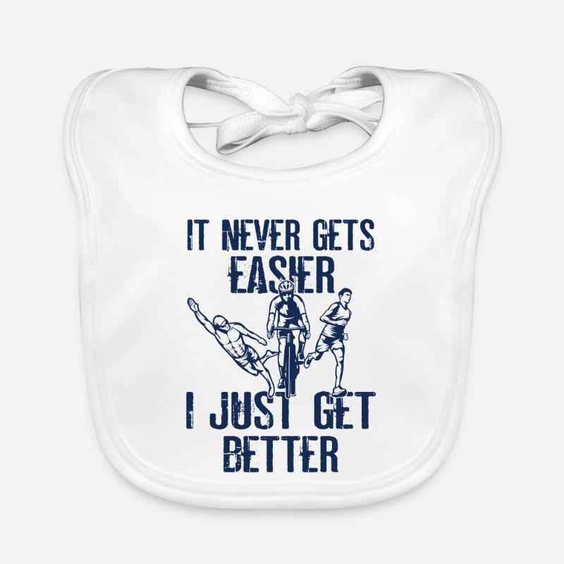 Es Wird Nie Einfacher Triathlon Baby Bio-Lätzchen