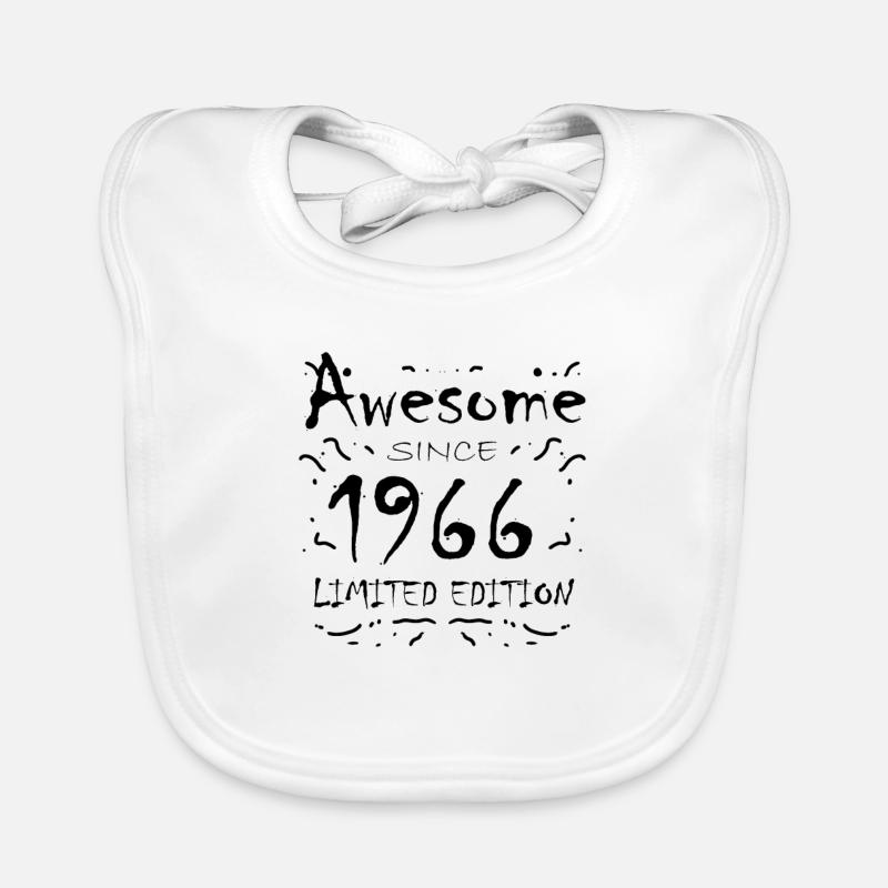 Fantastic since 1966 - born in 1966 Organic Baby Bibs