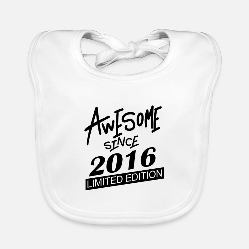 2016 - Millésime 2016 Bavoir bio Bébé