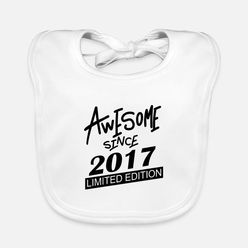 2017 - Millésime 2017 Bavoir bio Bébé