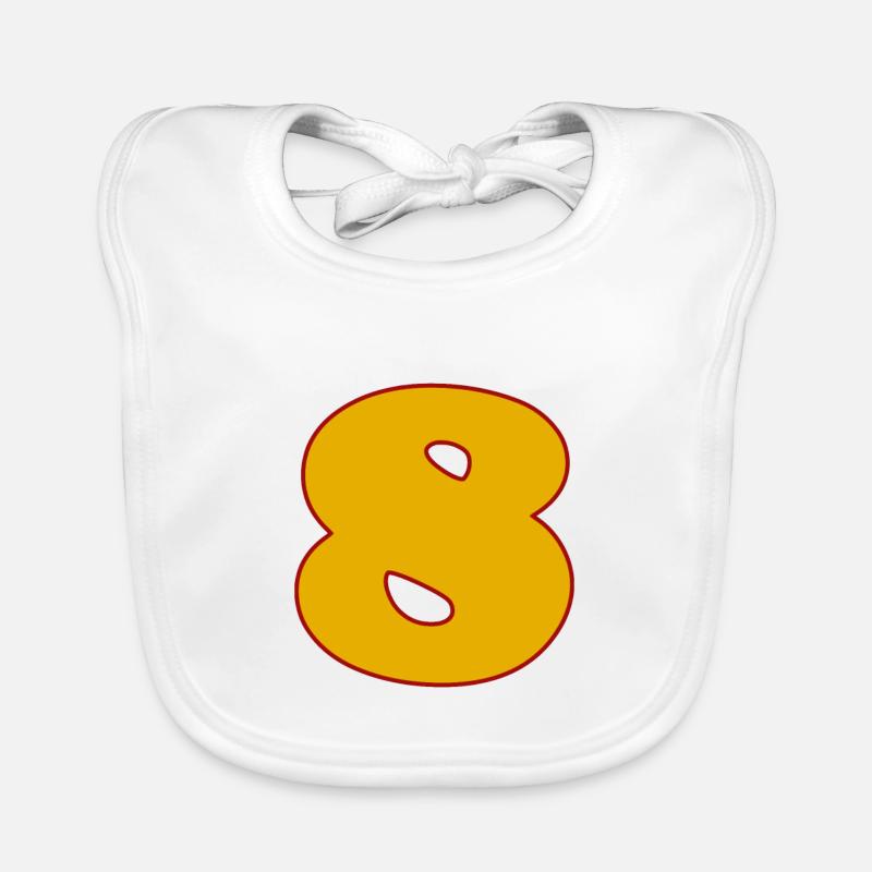 8 Baby Bio-Lätzchen