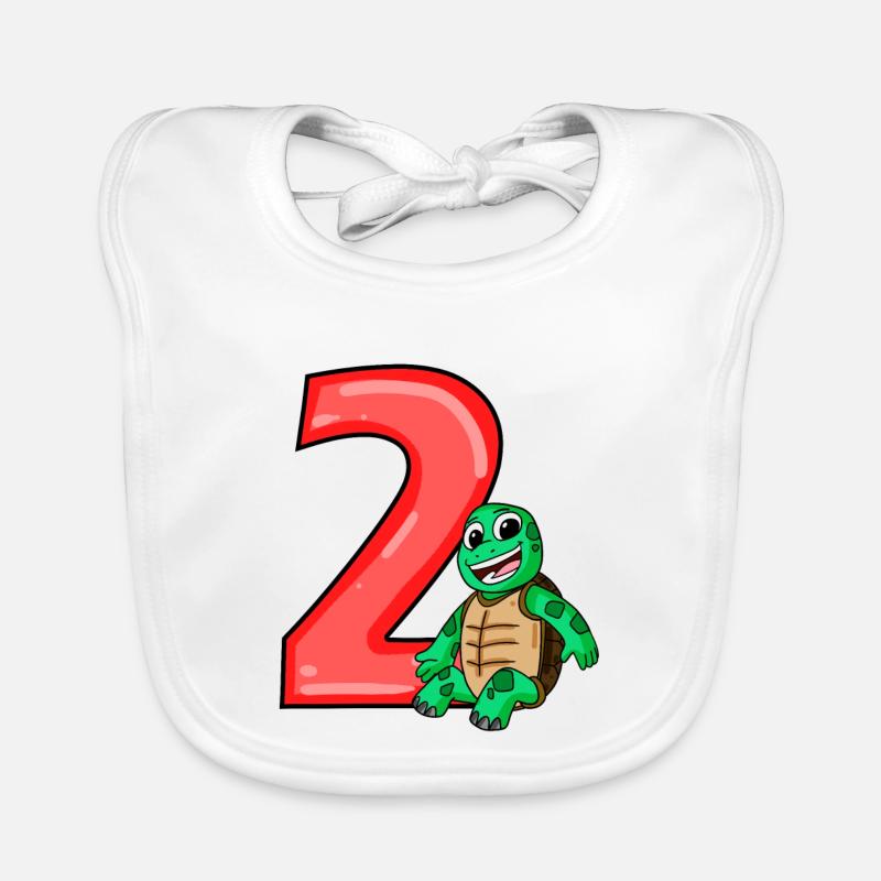2 ans - 2 anniversaire - J’ai 2 ans Bavoir bio Bébé