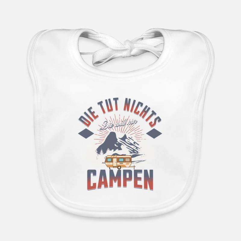 Die TUT NICHTS CAMPEN – Alpen Camper Baby Bio-Lätzchen
