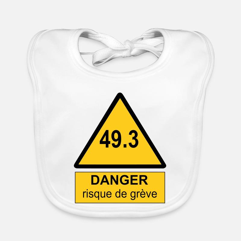 49.3 danger Bavoir bio Bébé