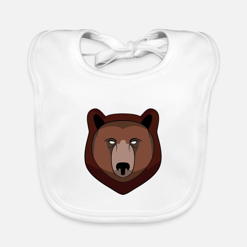 Bear Organic Baby Bibs