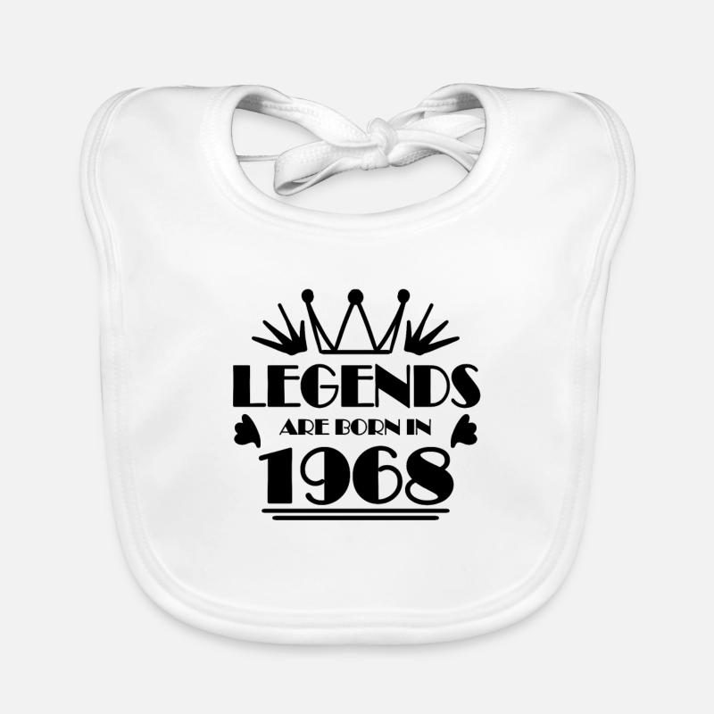 1968 - Born 1968 Organic Baby Bibs