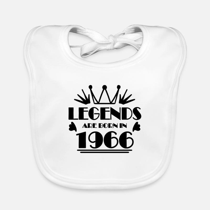 1966 - Born 1966 Organic Baby Bibs